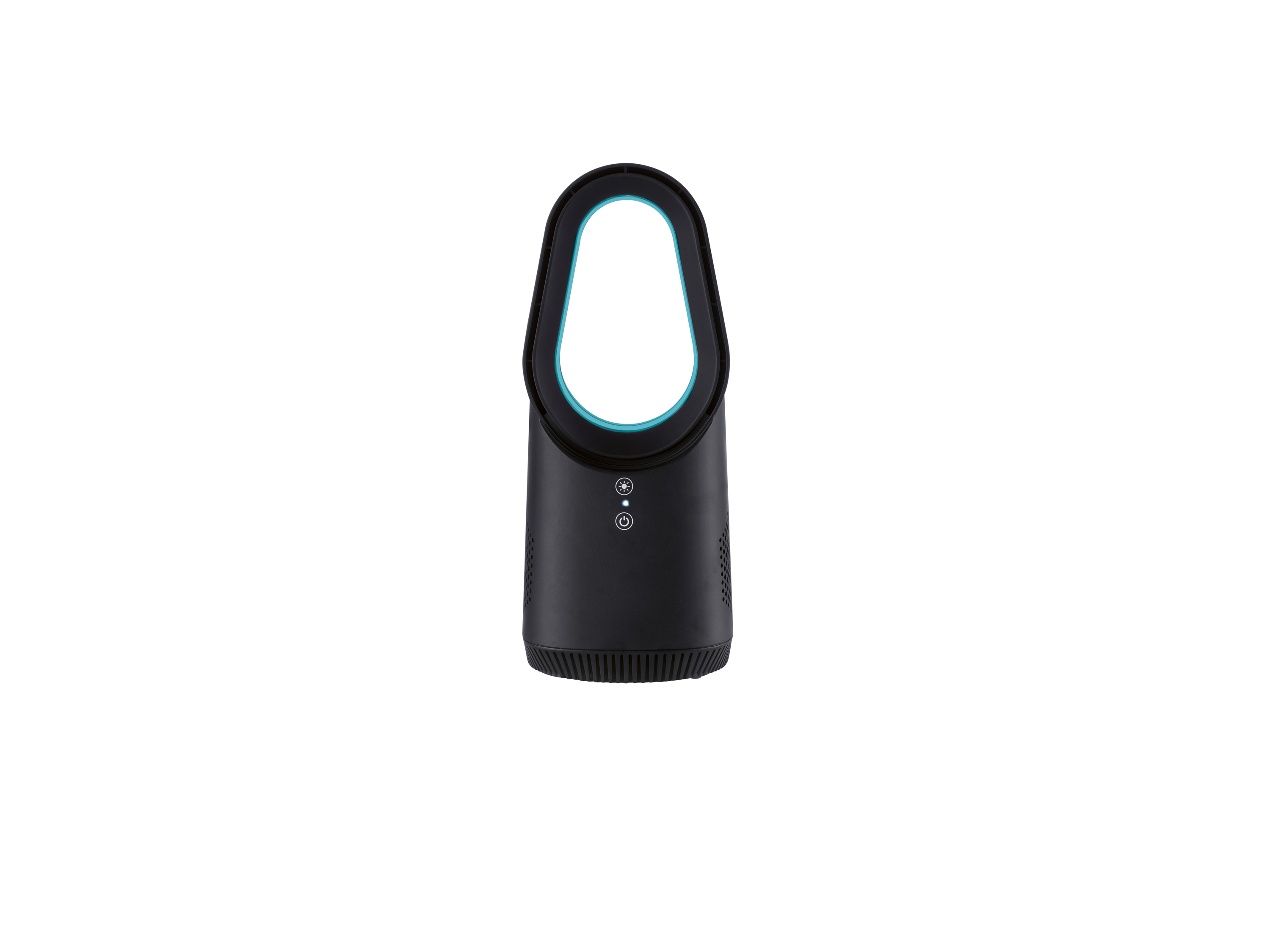 TRONIC® Miniwentylator bezłopatkowy, 6 W (Czarny)