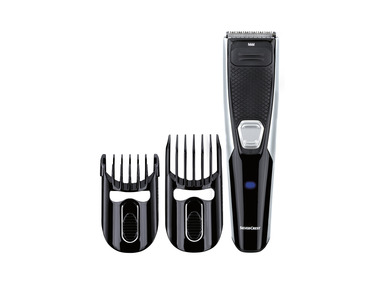 SILVERCREST® PERSONAL CARE Maszynka do strzyżenia włosów i brody SHBS 500 E4, 2 nasadki grzebieniowe