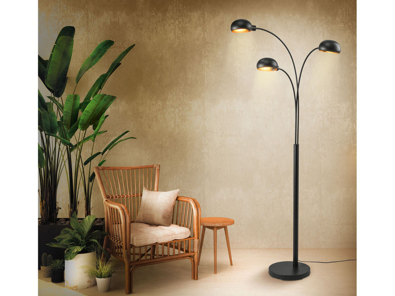 Pełny ekran: LIVARNO home Lampa podłogowa potrójna LED lub Lampa podłogowa łuk LED - zdjęcie 4