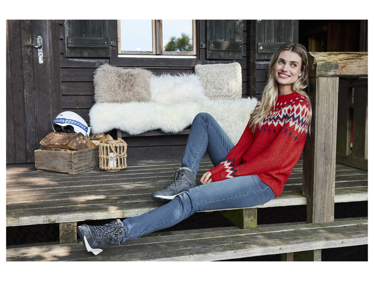 Pełny ekran: esmara® Sweter damski w stylu norweskim - zdjęcie 11