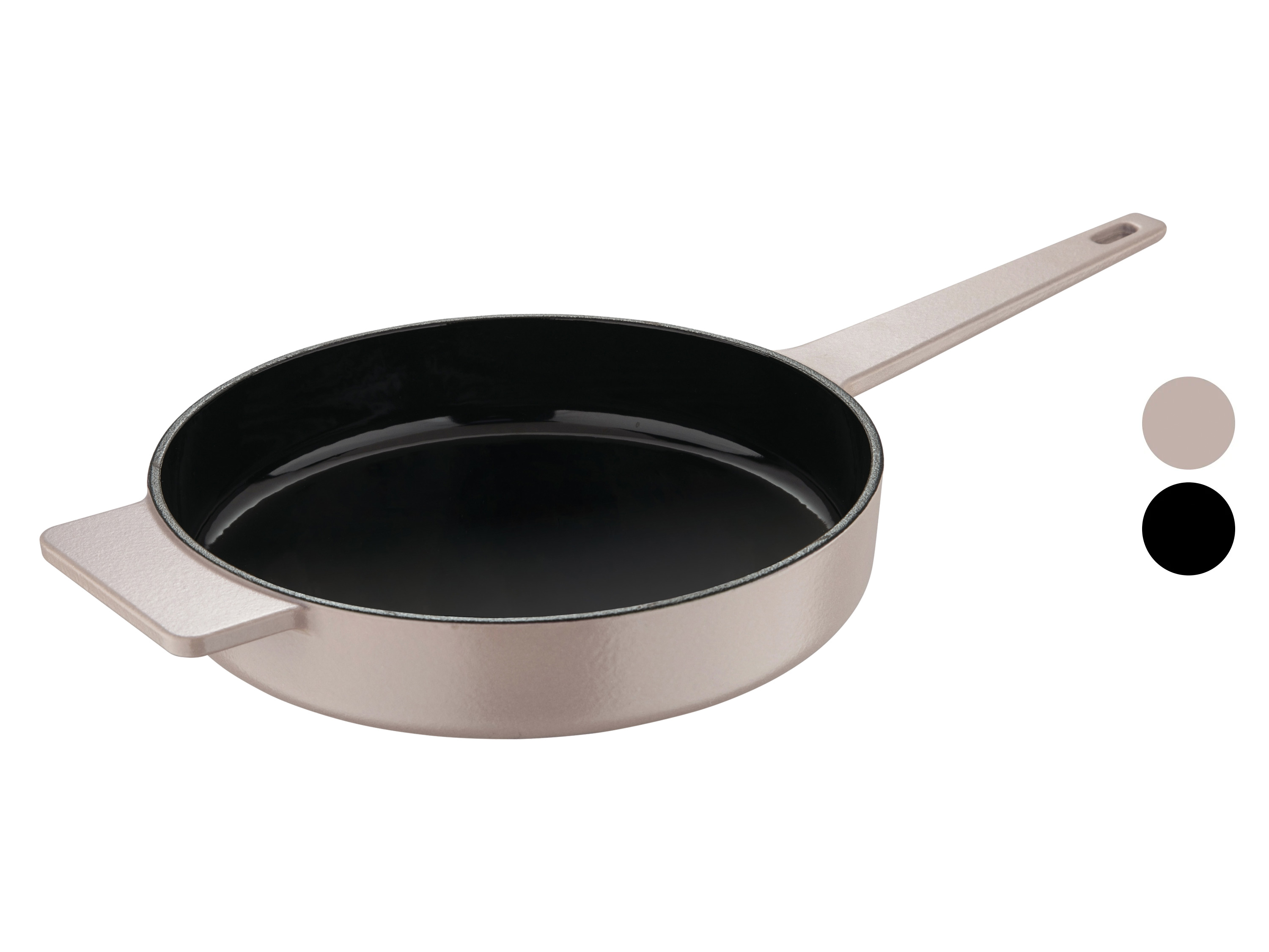 Masterpro Żeliwna patelnia grillowa „Eternal” z powłoką emaliowaną, Ø 25 cm