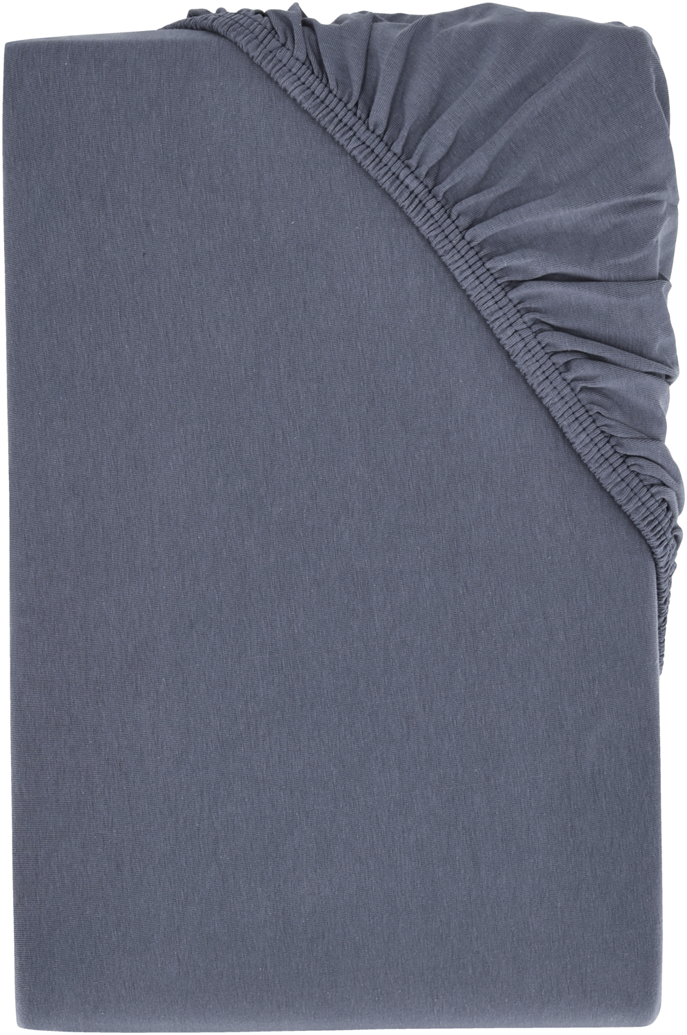 LIVARNO home Prześcieradło z bawełną na gumce, 140-160 x 200 cm (Niebieski)