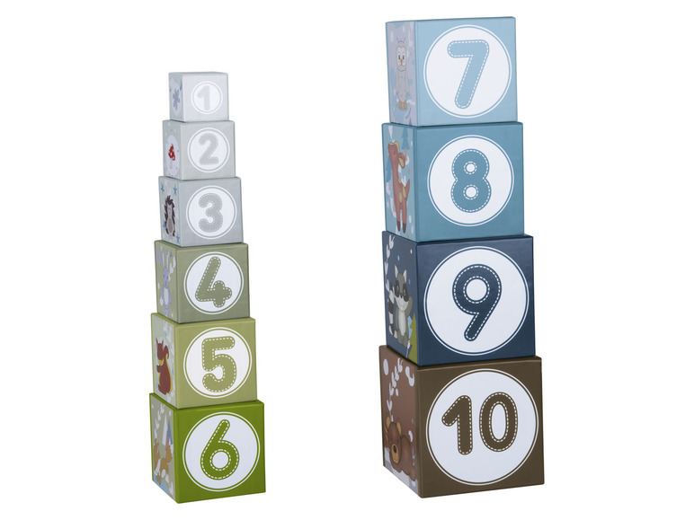 Pełny ekran: Playtive Wieża do układania dla dzieci, 10 elementów - zdjęcie 12