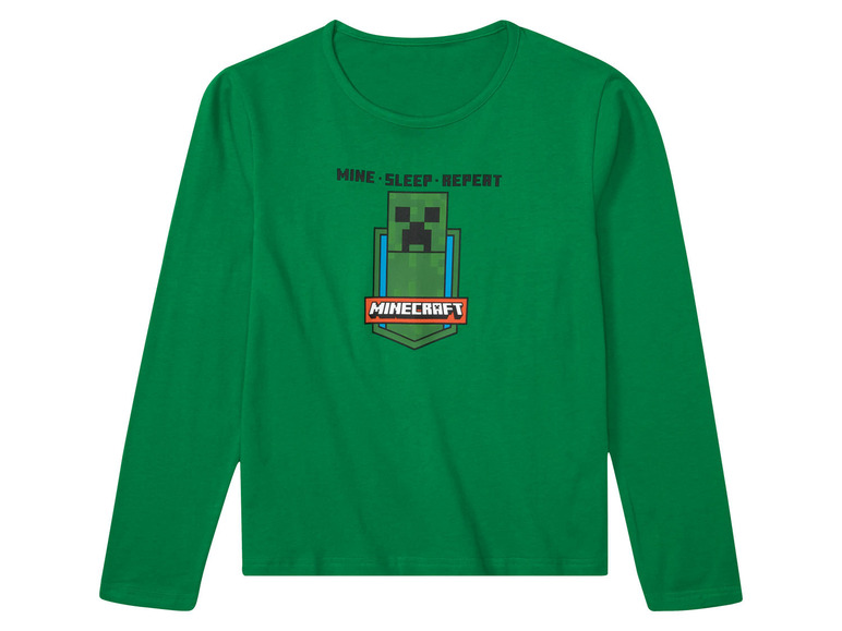 Pełny ekran: Minecraft Piżama dziecięca (koszulka + spodnie), 1 komplet - zdjęcie 6