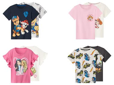 Zestaw 2 t-shirtów dziecięcych z bawełny