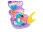 Kompaktny zestaw do zabawy Polly Pocket w kształcie serca, z lalką i akcesoriami.