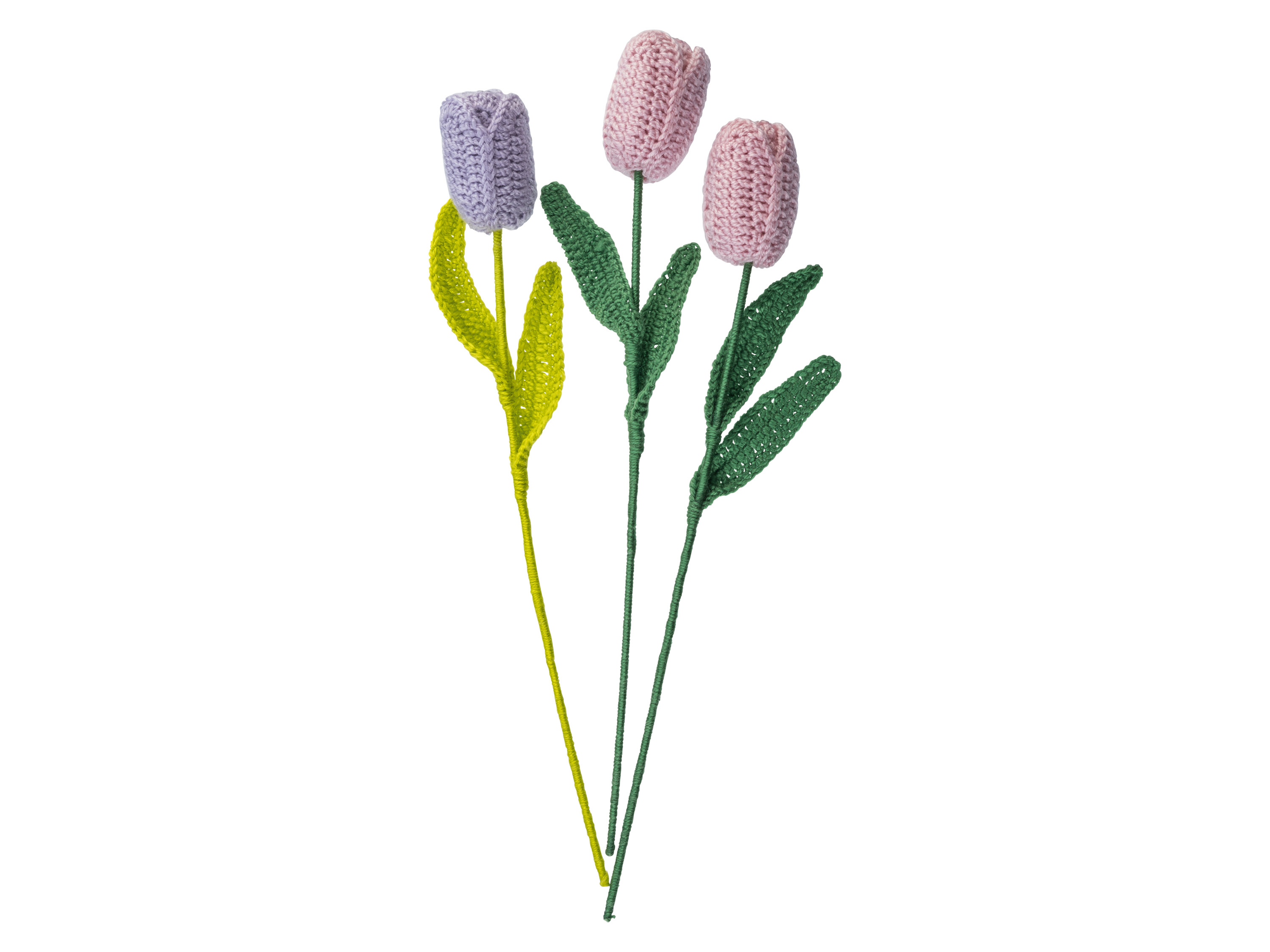 crelando® Zestaw do szydełkowania Amigurumi (Tulipany)