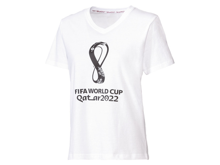 Pełny ekran: FIFA T-shirt bawełniany damski Qatar 2022 - zdjęcie 4