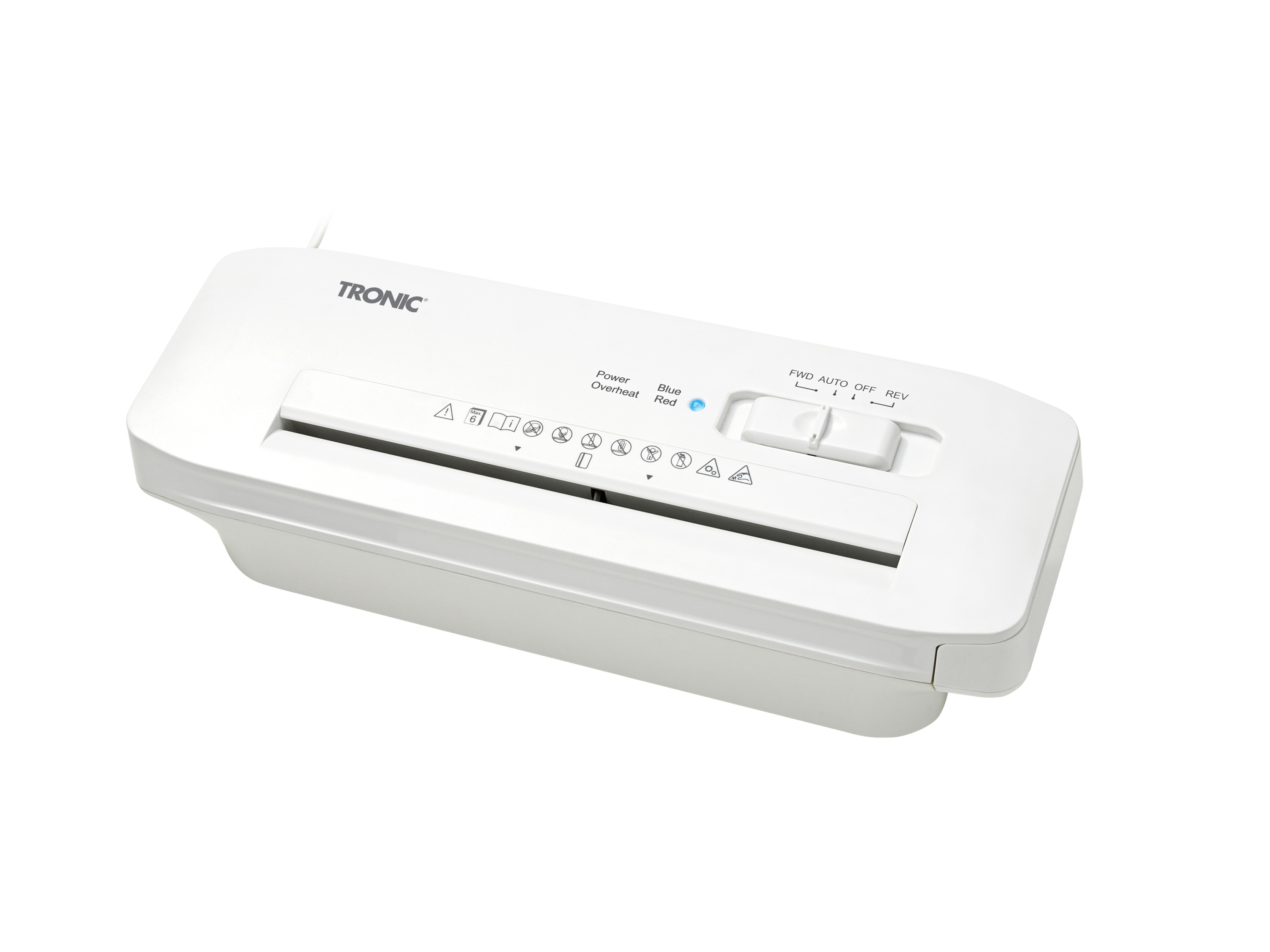 TRONIC® Niszczarka dokumentów nakładana na kosz, TAV 190 A1