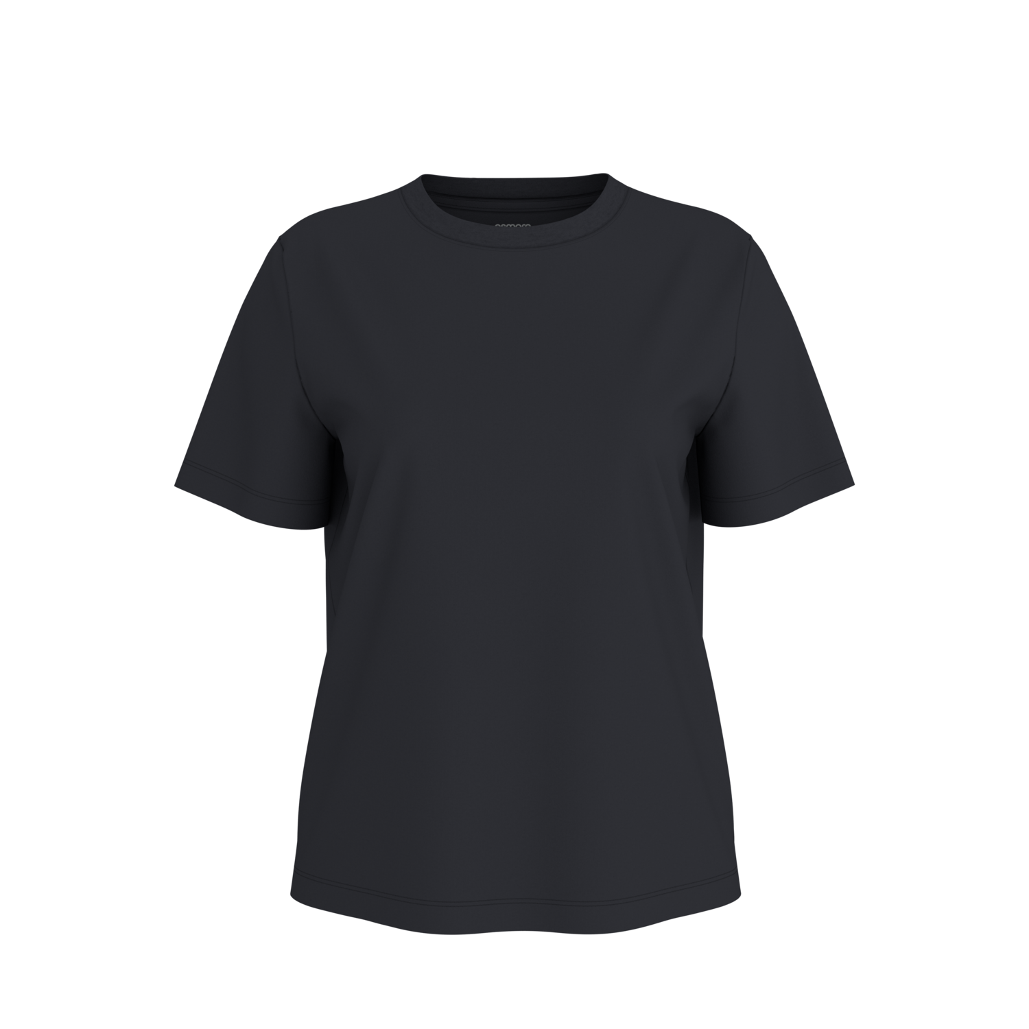 ESMARA® T-shirt damski z czesanej biobawełny GOTS