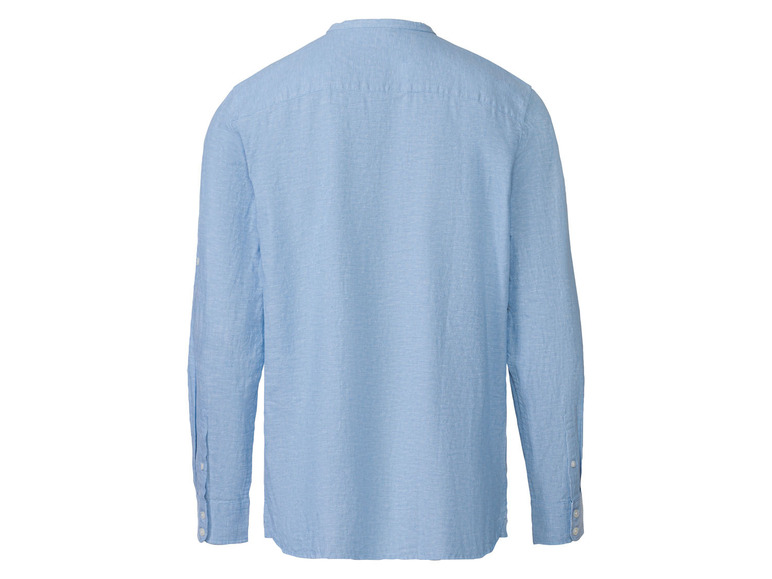 Pełny ekran: LIVERGY® Koszula męska z lnem i bawełną, 1 sztuka - zdjęcie 12