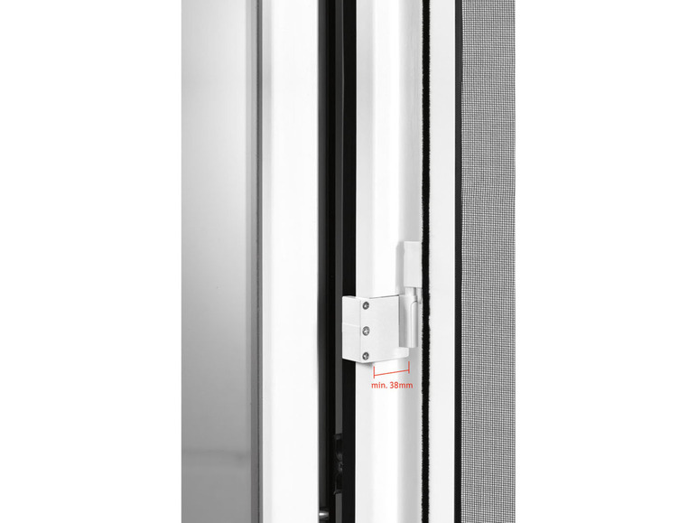 Pełny ekran: LIVARNO home Zestaw złączek zaciskowych do aluminiowej moskitiery drzwiowej, 3 sztuki - zdjęcie 7