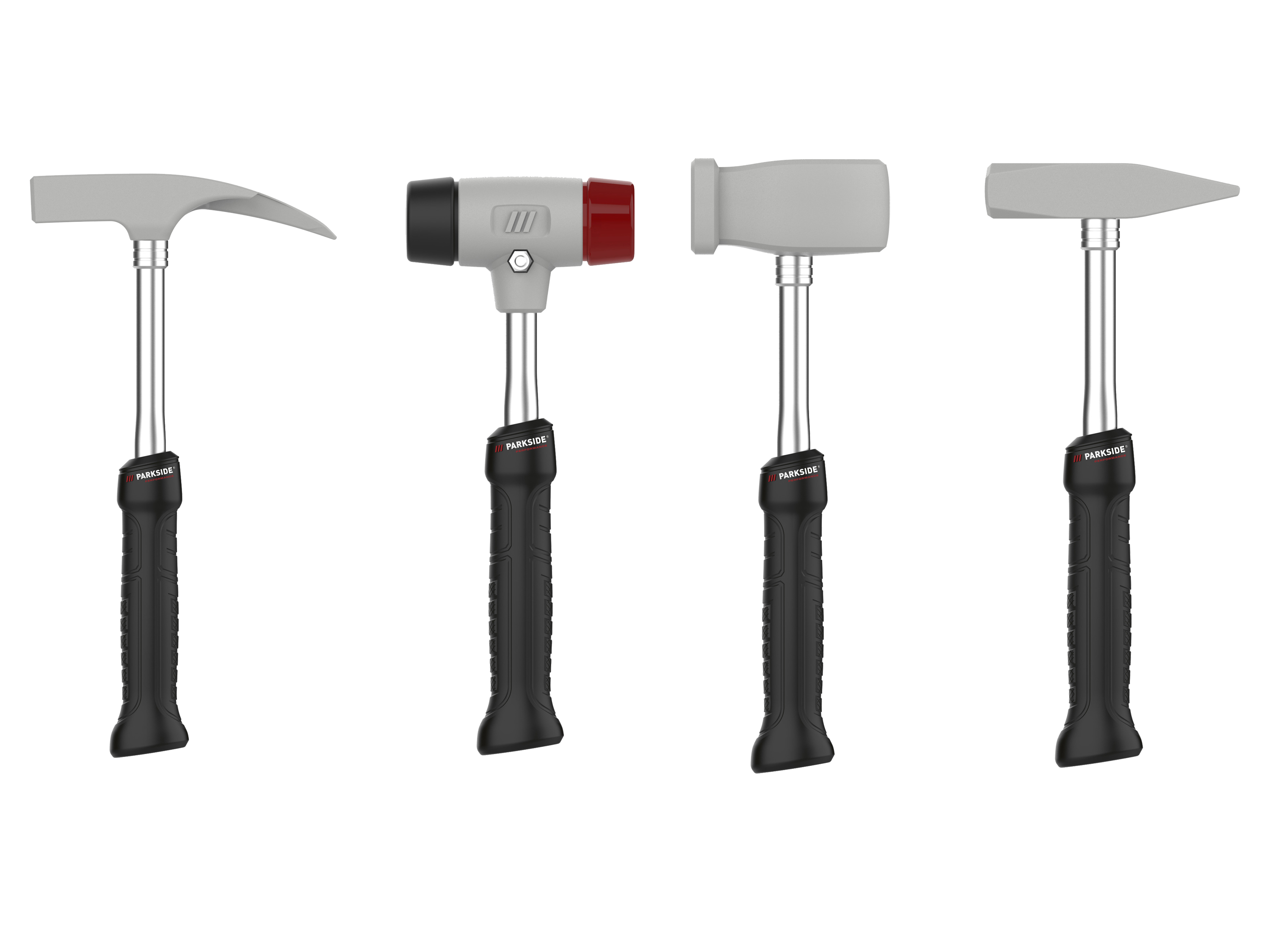 PARKSIDE PERFORMANCE® Młotek ciesielski / Młotek gumowy / Młotek brukarski / Młotek ślusarski
