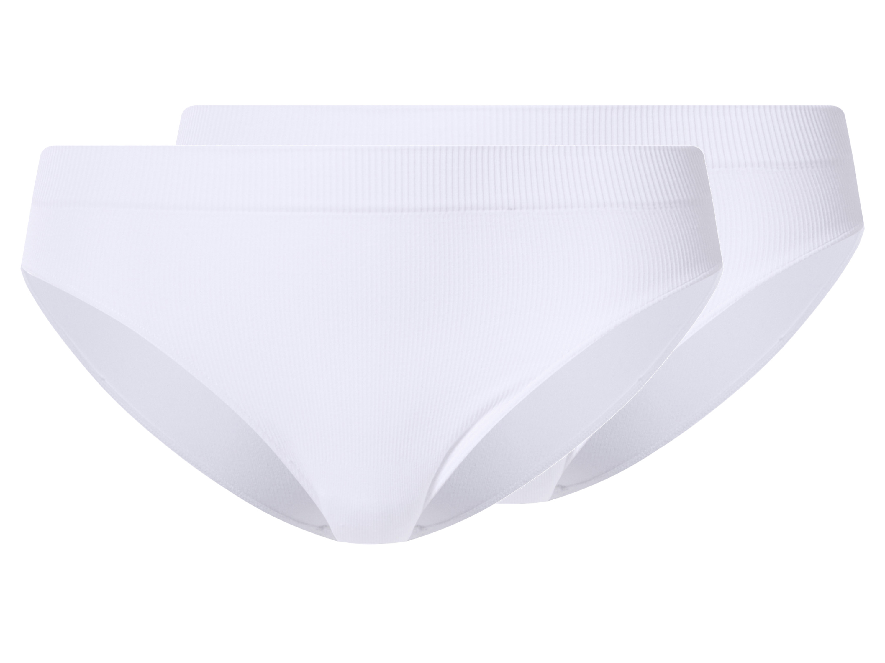 esmara® Majtki figi damskie prążkowane, 2 pary 