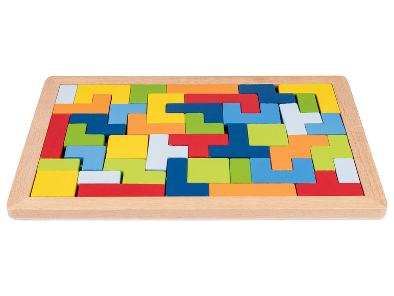 Pełny ekran: Playtive Puzzle drewniane lub Tablica geometryczna - zdjęcie 4