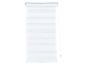 Biała minimalistyczna roleta.