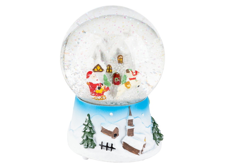 Pełny ekran: LIVARNO home Kula śnieżna z pozytywką z melodią świąteczną - zdjęcie 8