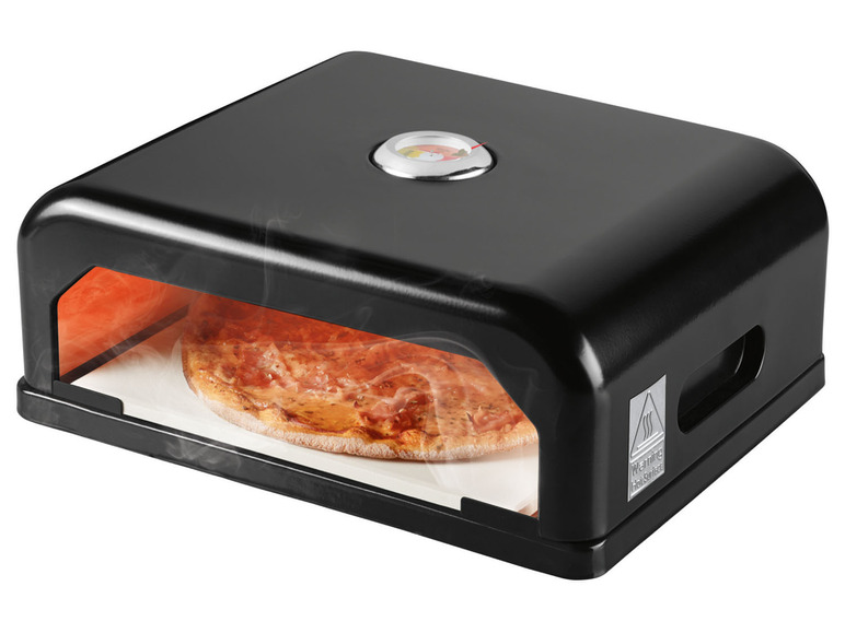 Pełny ekran: GRILLMEISTER Piec do pizzy z kamieniem, na grill gazowy lub węglowy - zdjęcie 1