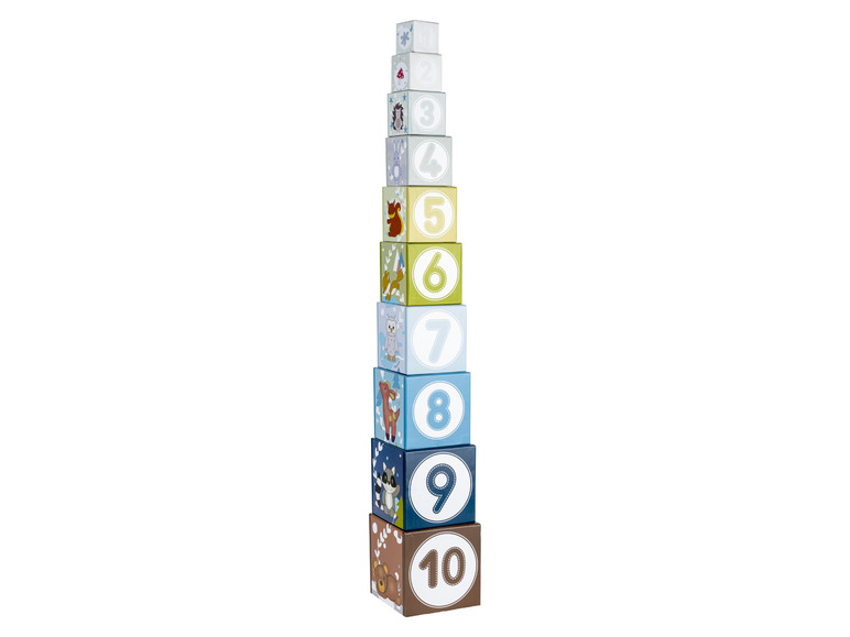 Pełny ekran: Playtive Wieża do układania dla dzieci, 10 elementów - zdjęcie 9