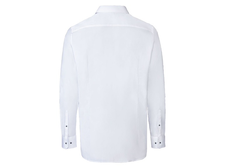 Pełny ekran: NOBEL LEAGUE® Koszula biznesowa męska, super slim fit, biała - zdjęcie 2
