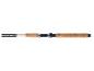Wędka spinningowa z korkową rękojeścią i napisem 'ULTI-X SPIN PIKE 270-5'