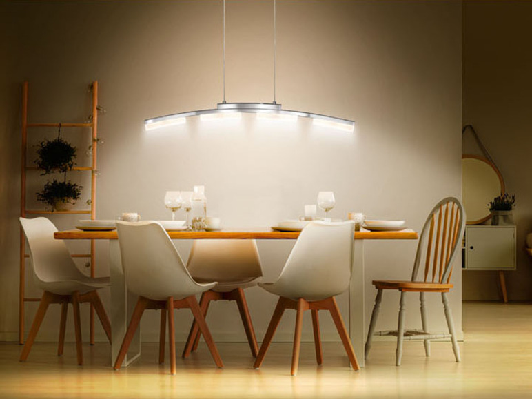Pełny ekran: LIVARNO home Lampa sufitowa LED / lampa zwieszakowa LED, nieoślepiające oświetlenie - zdjęcie 9