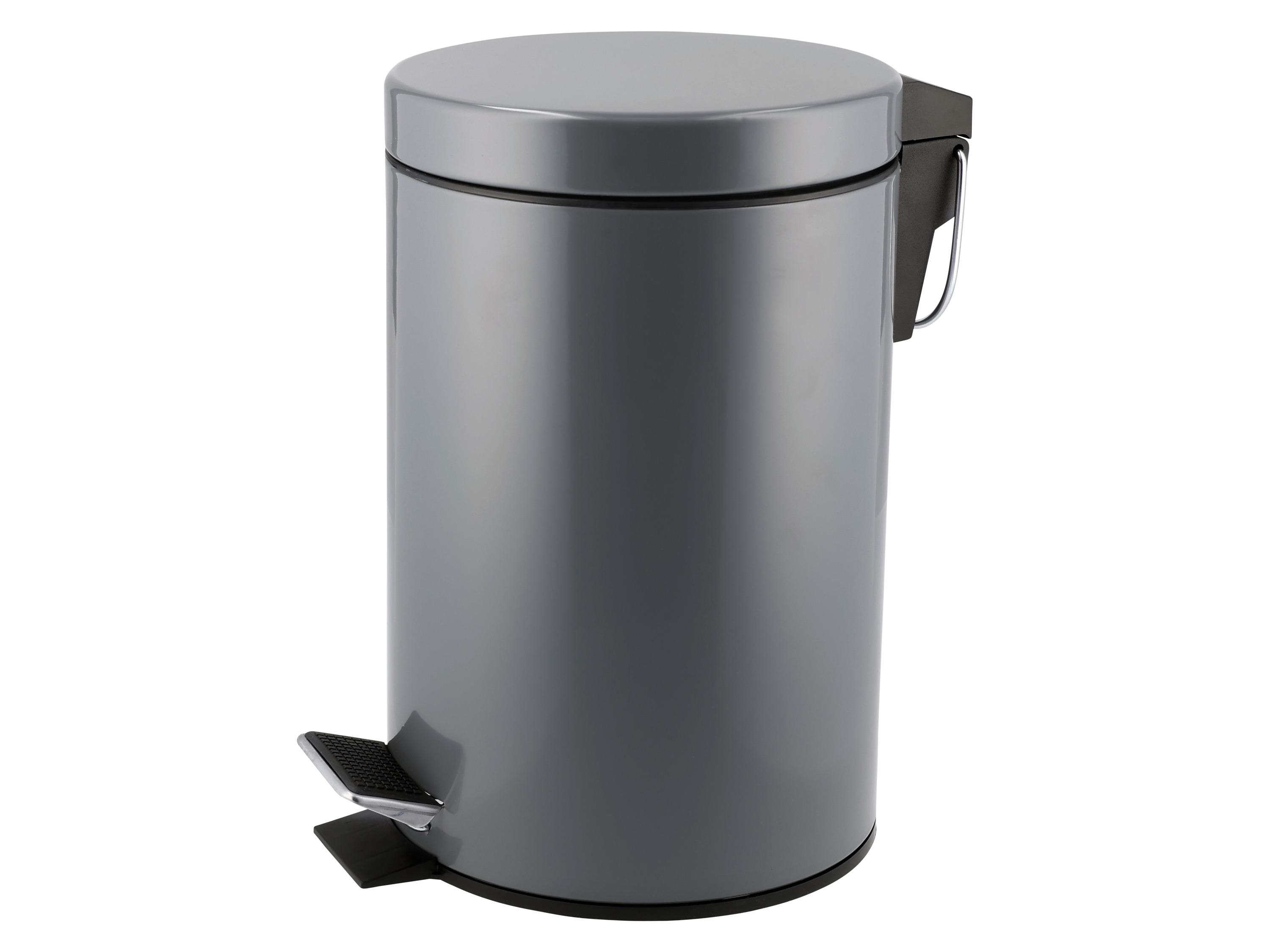 LIVARNO® Kosz na śmieci łazienkowy, 2,6 l (Szary)