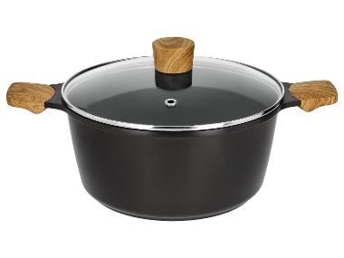 SILVERCREST® Garnek z odlewu aluminium z pokrywką, Ø 24 cm
