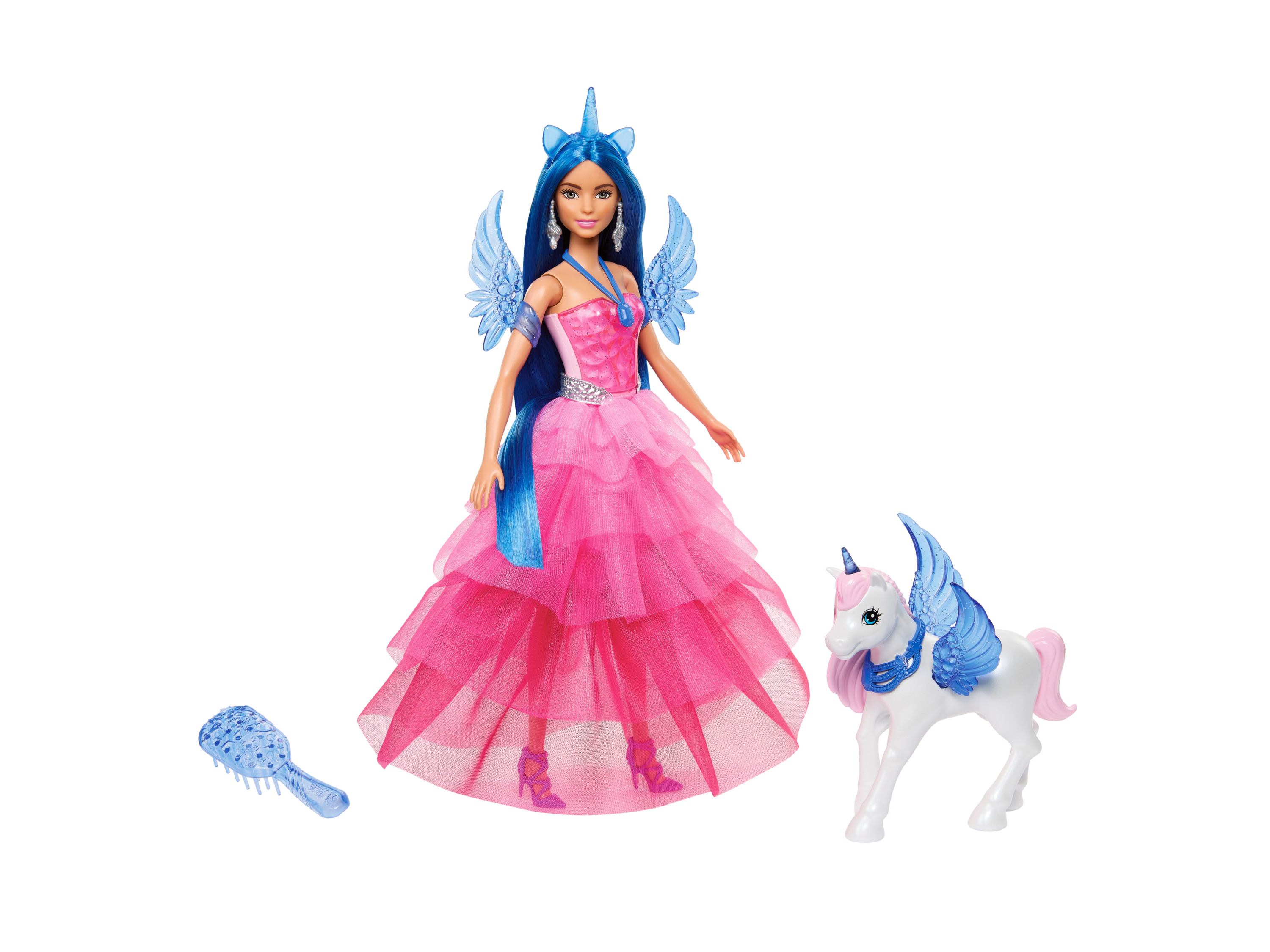 Lalka Barbie Saphire z jednorożcem