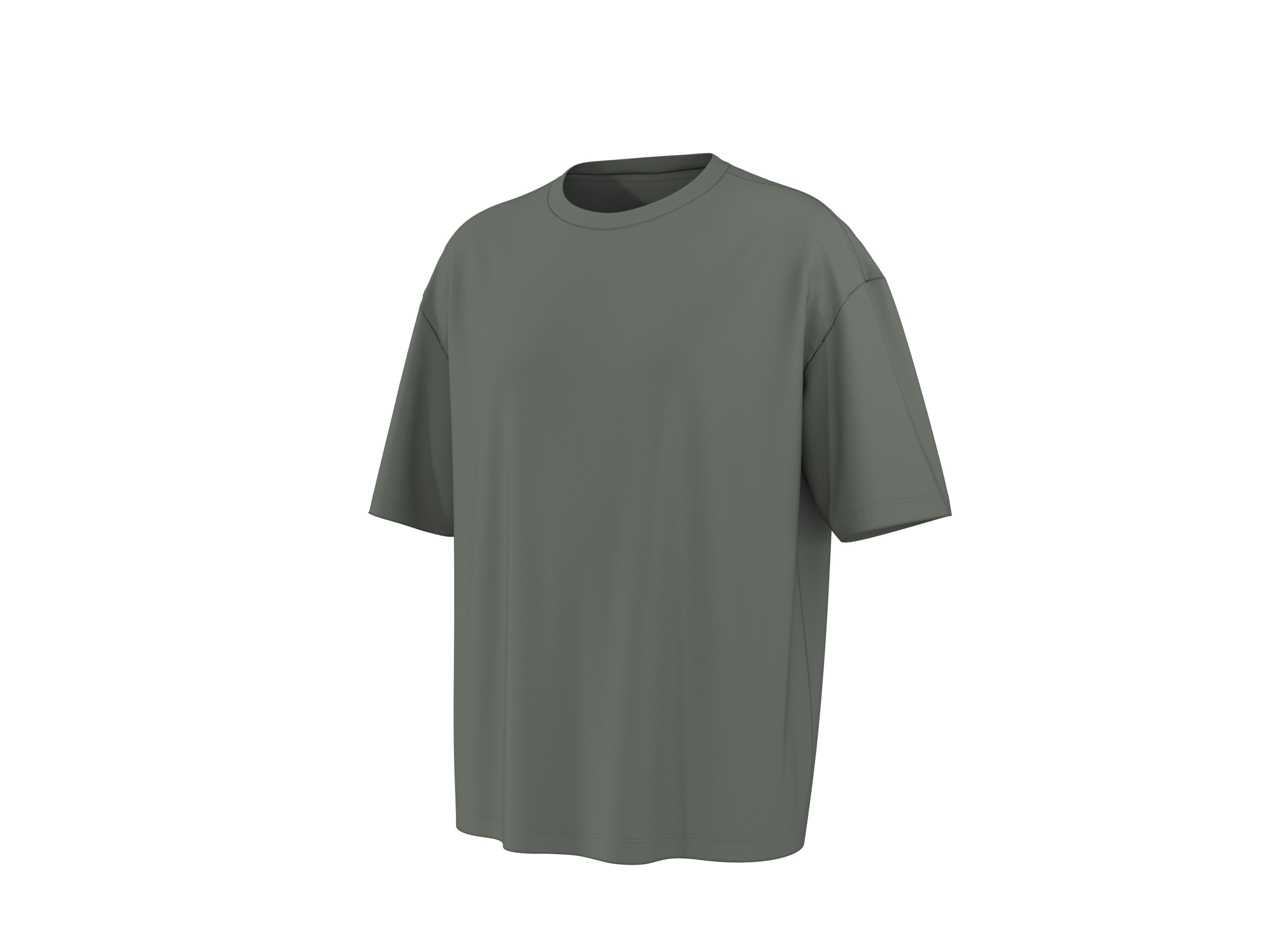 esmara Men T-shirt oversize męski z bawełny