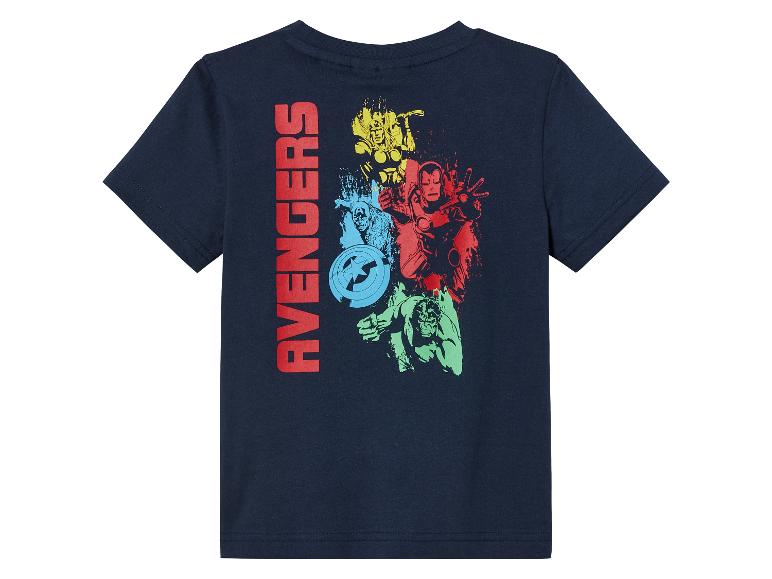 Ciemnoniebieska koszulka z nadrukiem Avengers