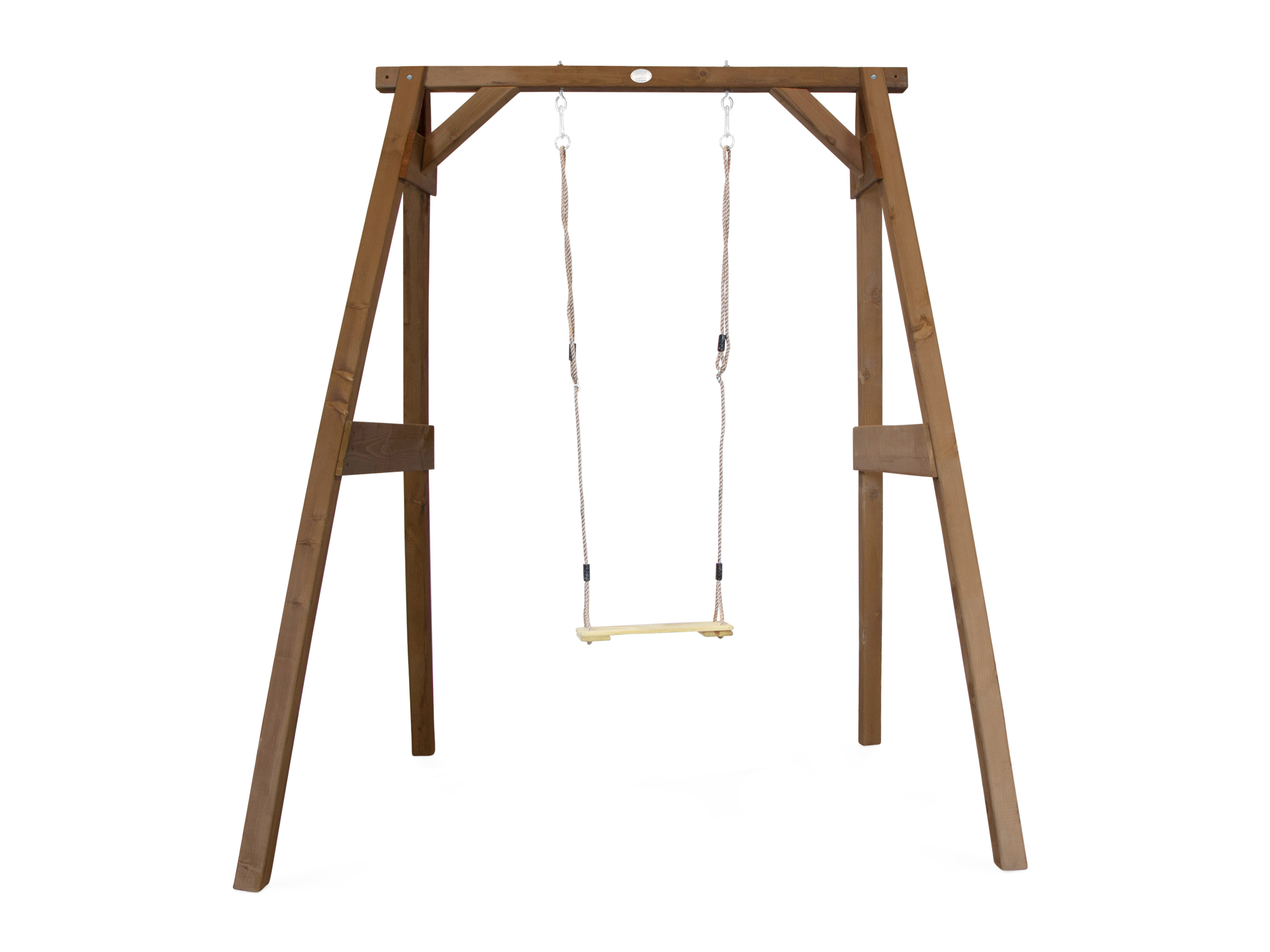 AXI Huśtawka ogrodowa Single swing Brown