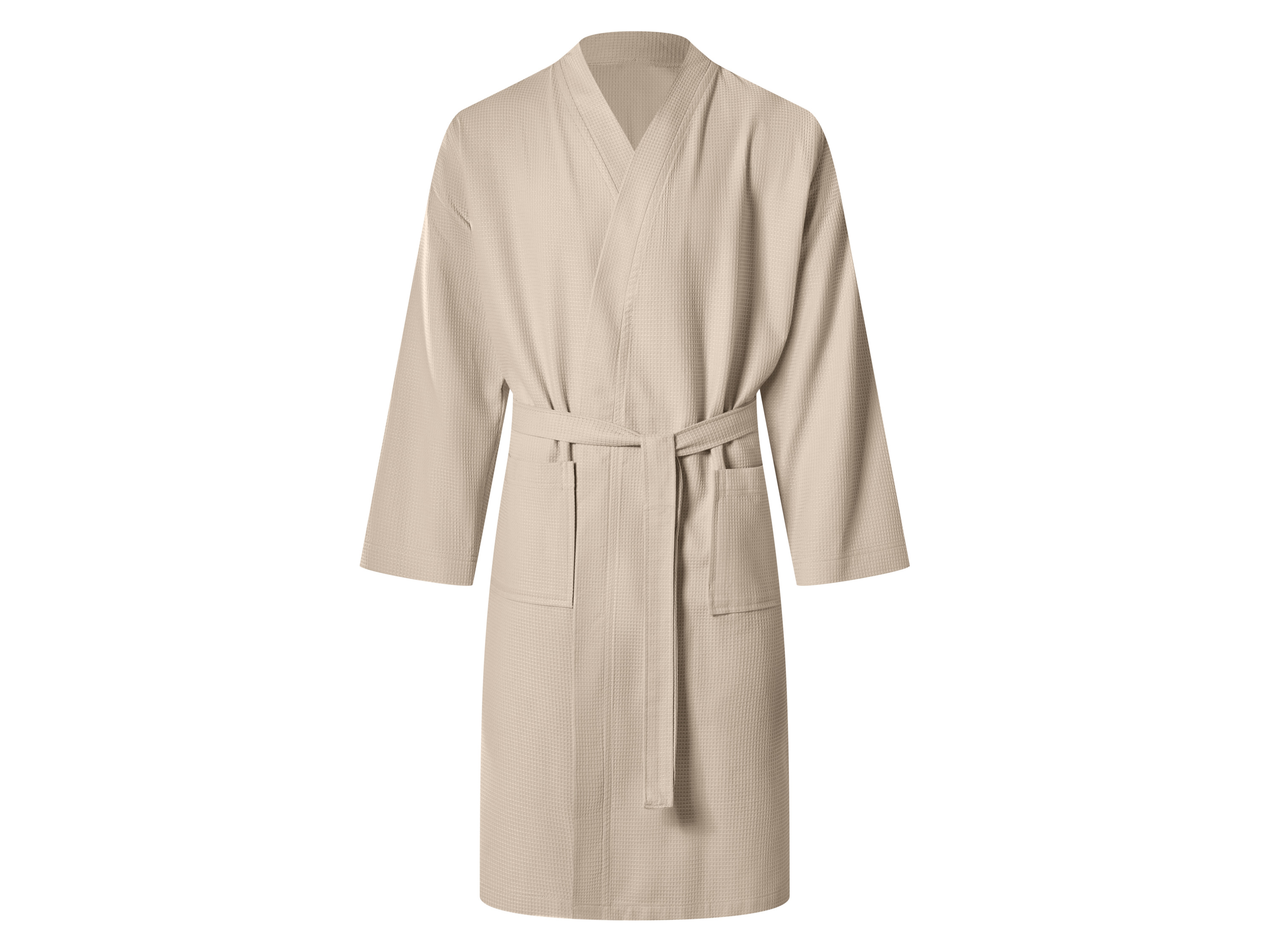 LIVARNO® Szlafrok unisex (Beżowy, M)