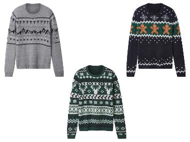 esmara® Sweter dziecięcy ze świątecznym wzorem