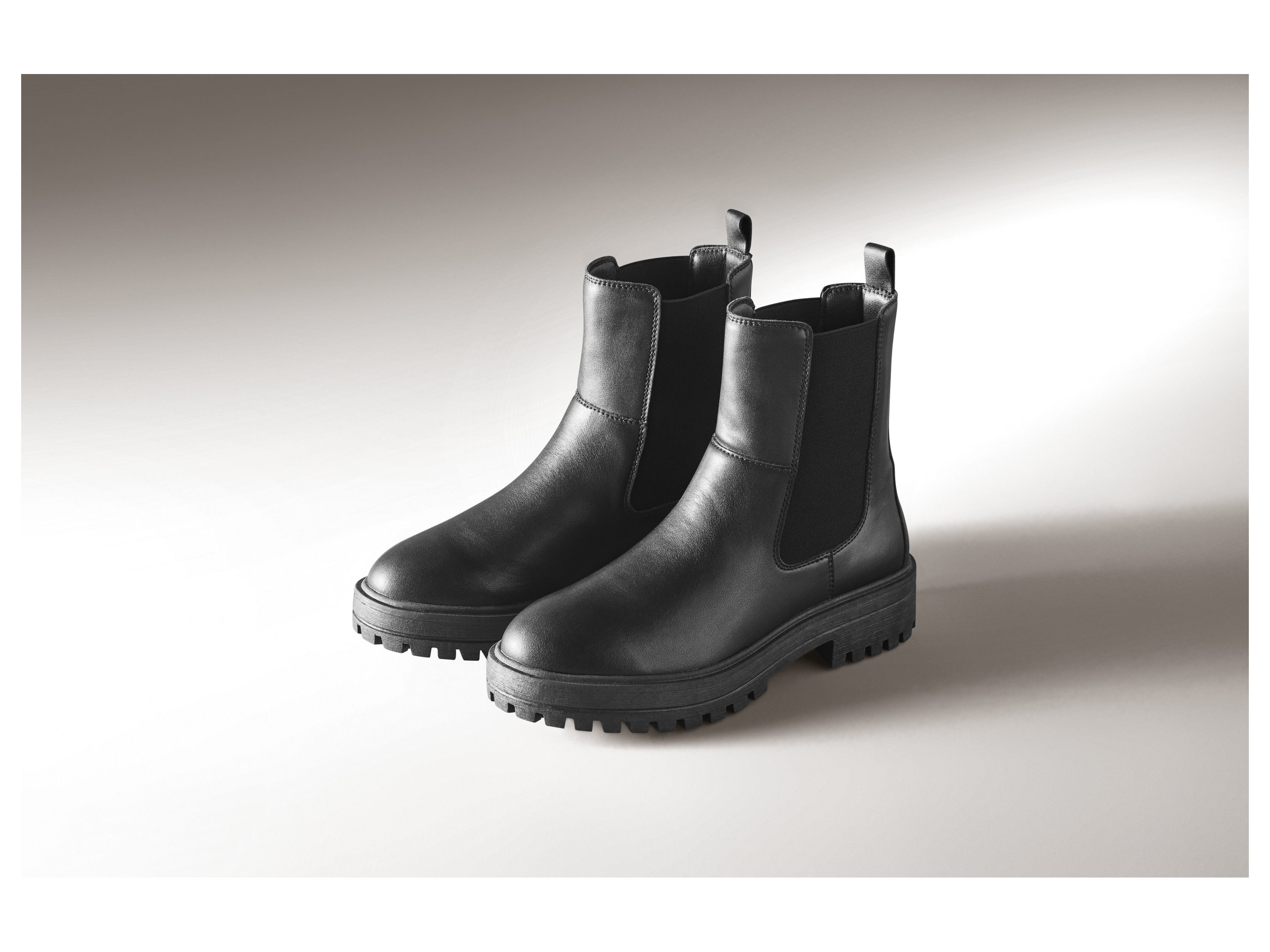 ESMARA® Skórzane botki damskie premium