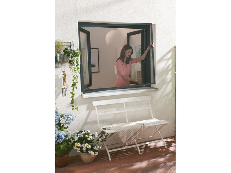 Pełny ekran: LIVARNO home Moskitiera okienna, 130 x 150 cm - zdjęcie 20