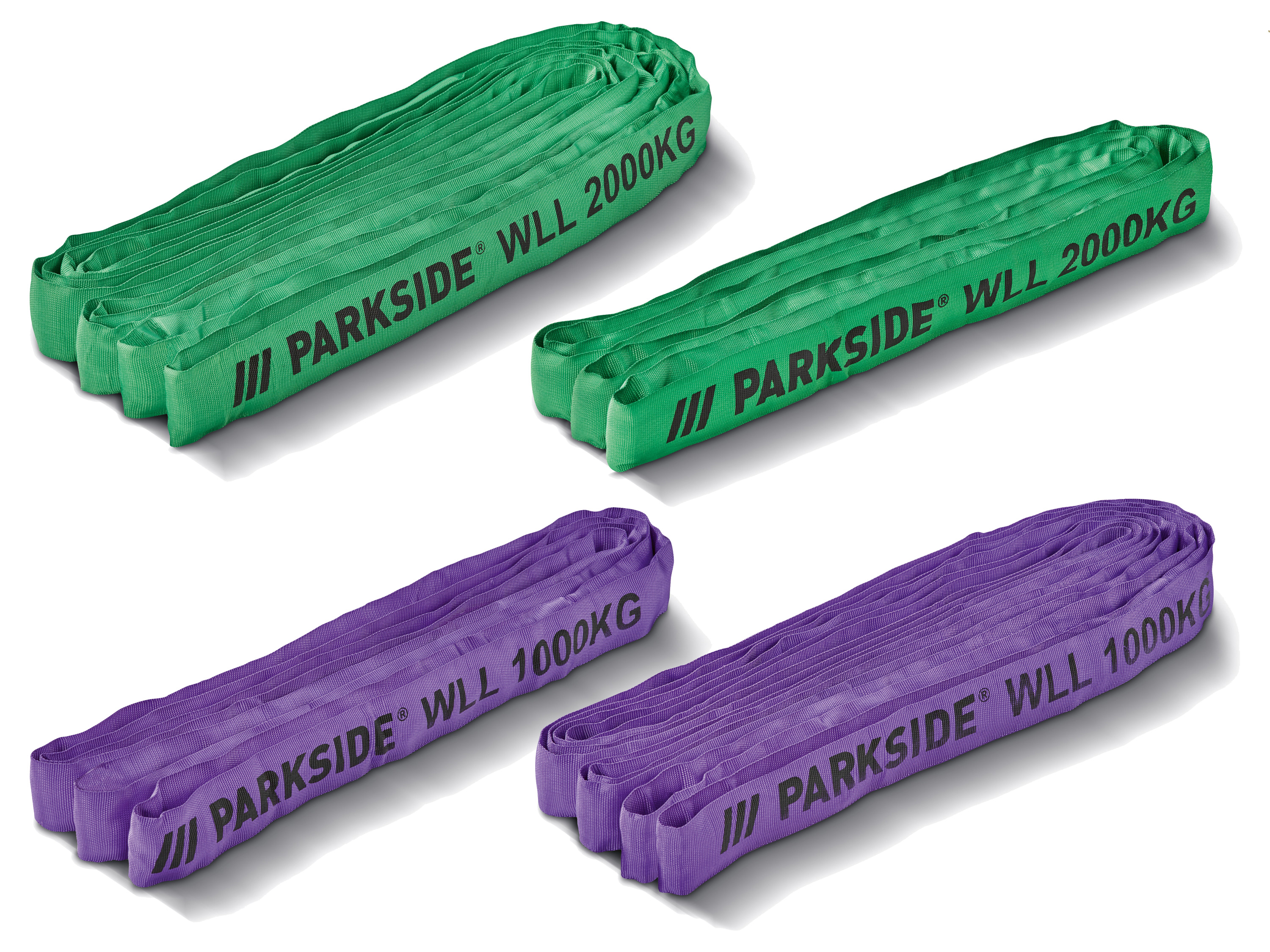 PARKSIDE® Zawiesie pasowe okrągłe, 1000 / 2000 kg