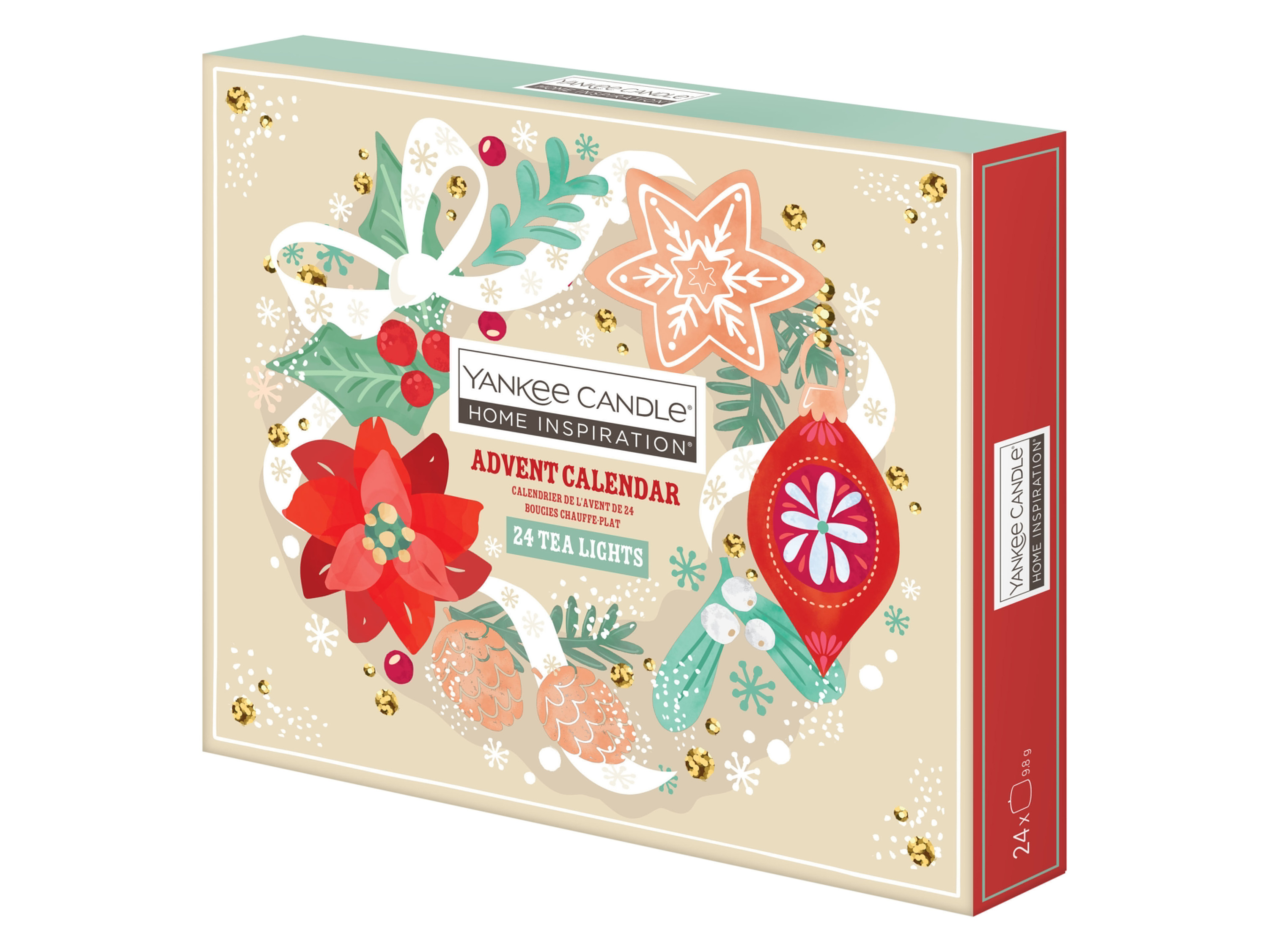 YANKEE CANDLE Kalendarz adwentowy z tealightami zapachowymi 2026