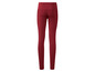 Bordowe legginsy damskie