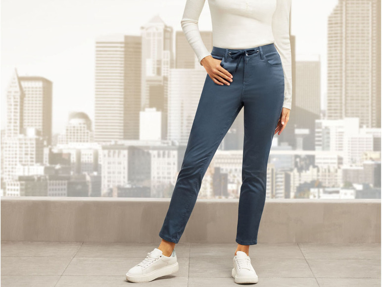 Pełny ekran: esmara® Spodnie damskie z lyocellem - zdjęcie 2