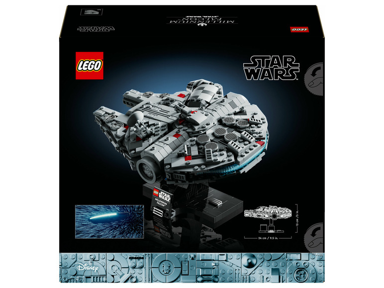 Model LEGO Star Wars Millennium Falcon z funkcją obrotu