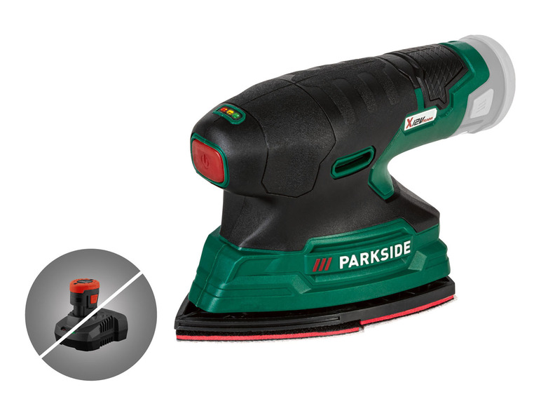 Pełny ekran: PARKSIDE Akumulatorowa szlifierka wielofunkcyjna PAMS 12 A1 (bez akumulatora i bez ładowarki) - zdjęcie 1