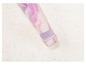 Różowa i fioletowa bluza z tie-dye i fioletowym ściągaczem.