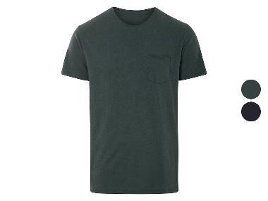 LIVERGY® T-shirt męski z lnem i bawełną