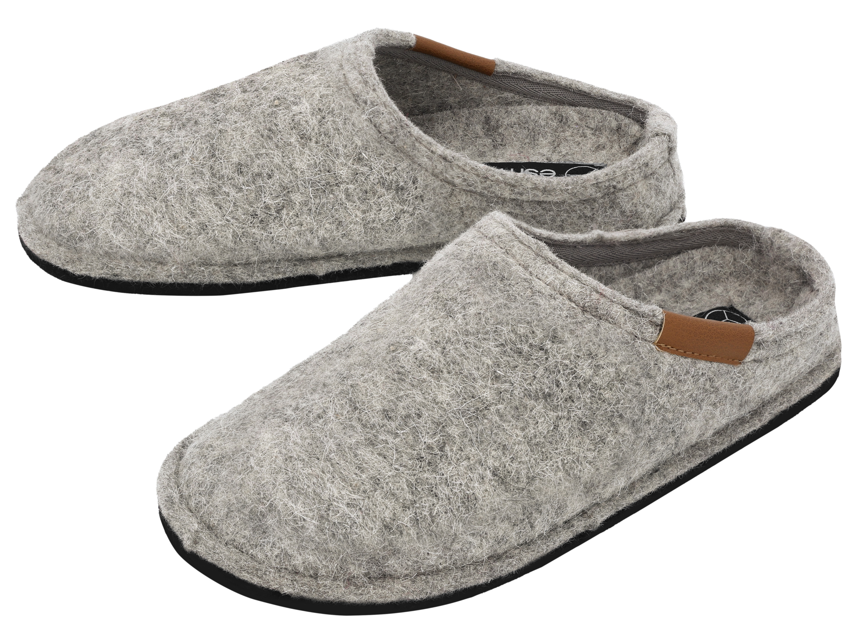 ESMARA® Kapcie filcowe damskie (Szary, 41)