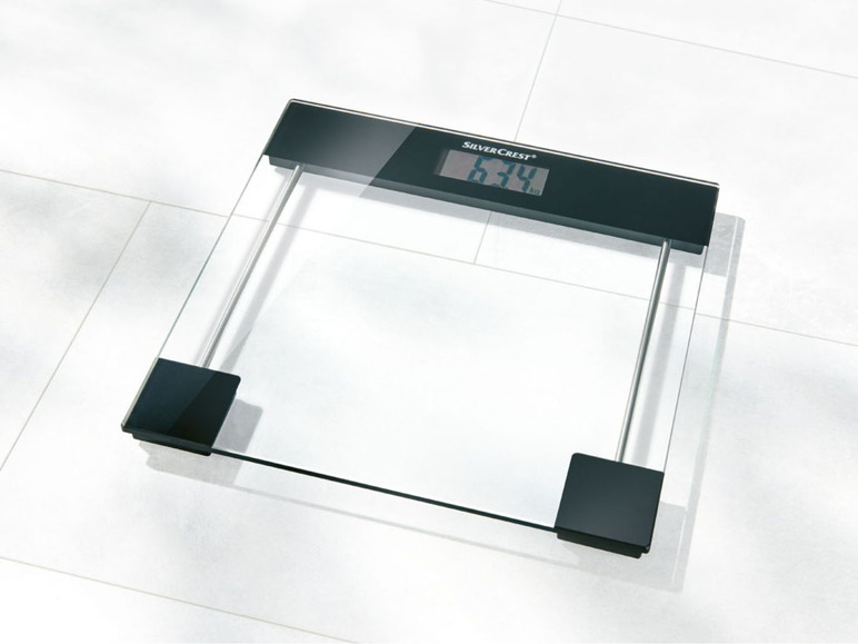 Pełny ekran: SILVERCREST Szklana waga łazienkowa SPWE 180 A2, maks. 180 kg - zdjęcie 7