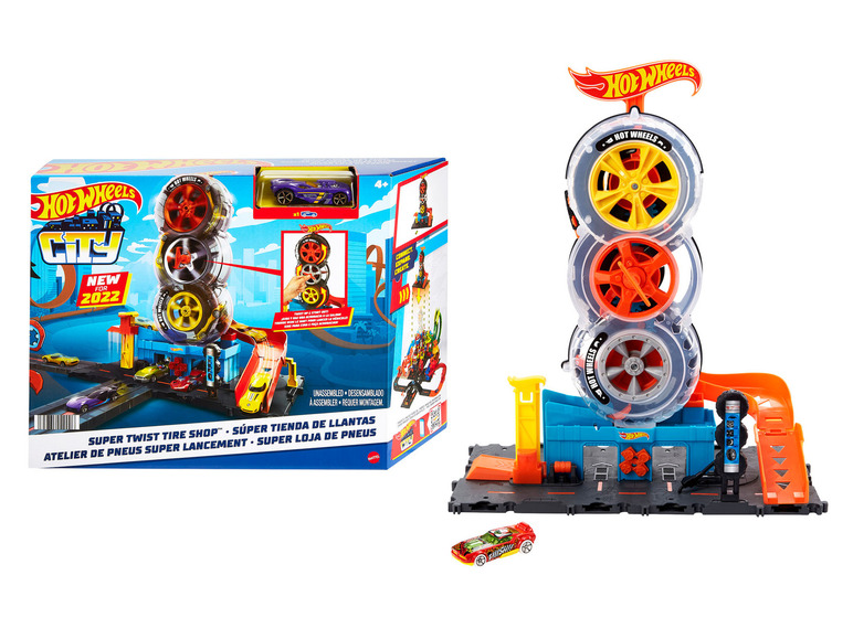 Zestaw City Super Tire Shop, z 1 autkiem