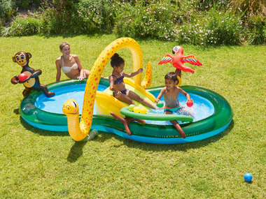 Playtive Dmuchany wodny plac zabaw dla dzieci ze zjeżdżalnią