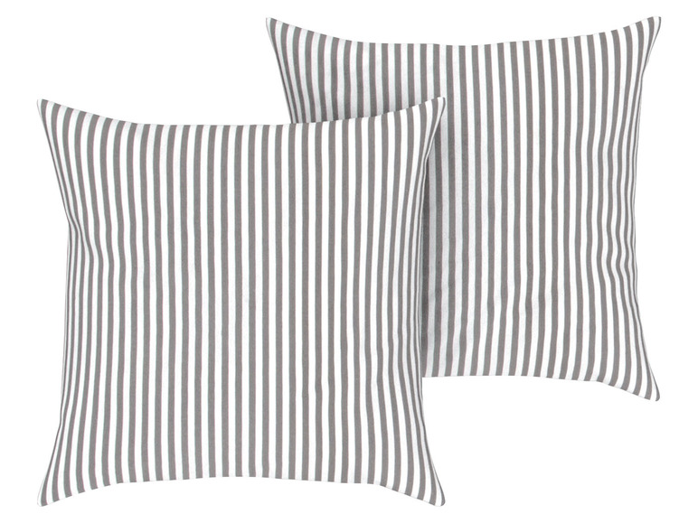 Pełny ekran: LIVARNO home Poszewki na poduszki z bawełną renforcé, 40 x 40 cm, 2 sztuki - zdjęcie 4