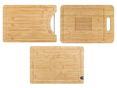 SILVERCREST® Deska do krojenia z drewna bambusowego
